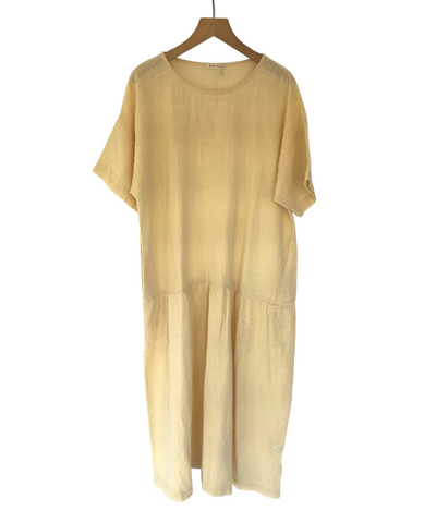 BLACK CRANE Easy Dress / Vanilla