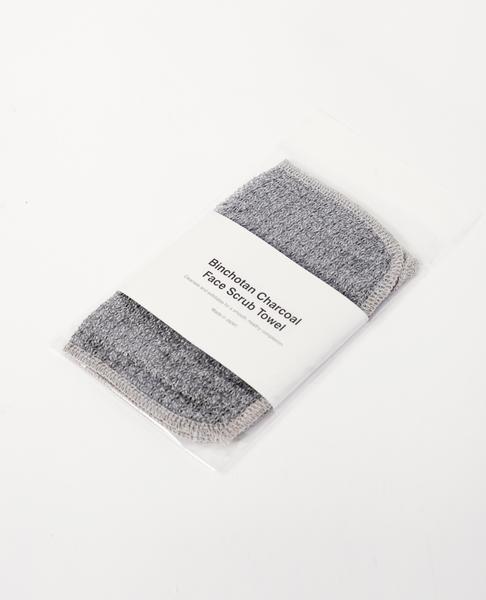 BINCHOTAN Charcoal Face Scrub Towel