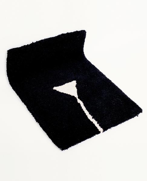 Cold Picnic Private Parts Rug / Black