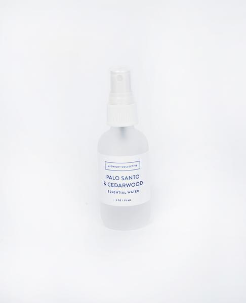 MIDNIGHT COLLECTIVE Essential Water / Cedarwood & Palo Santo