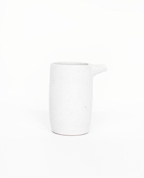 TOTEM Small Pitcher / Crater White